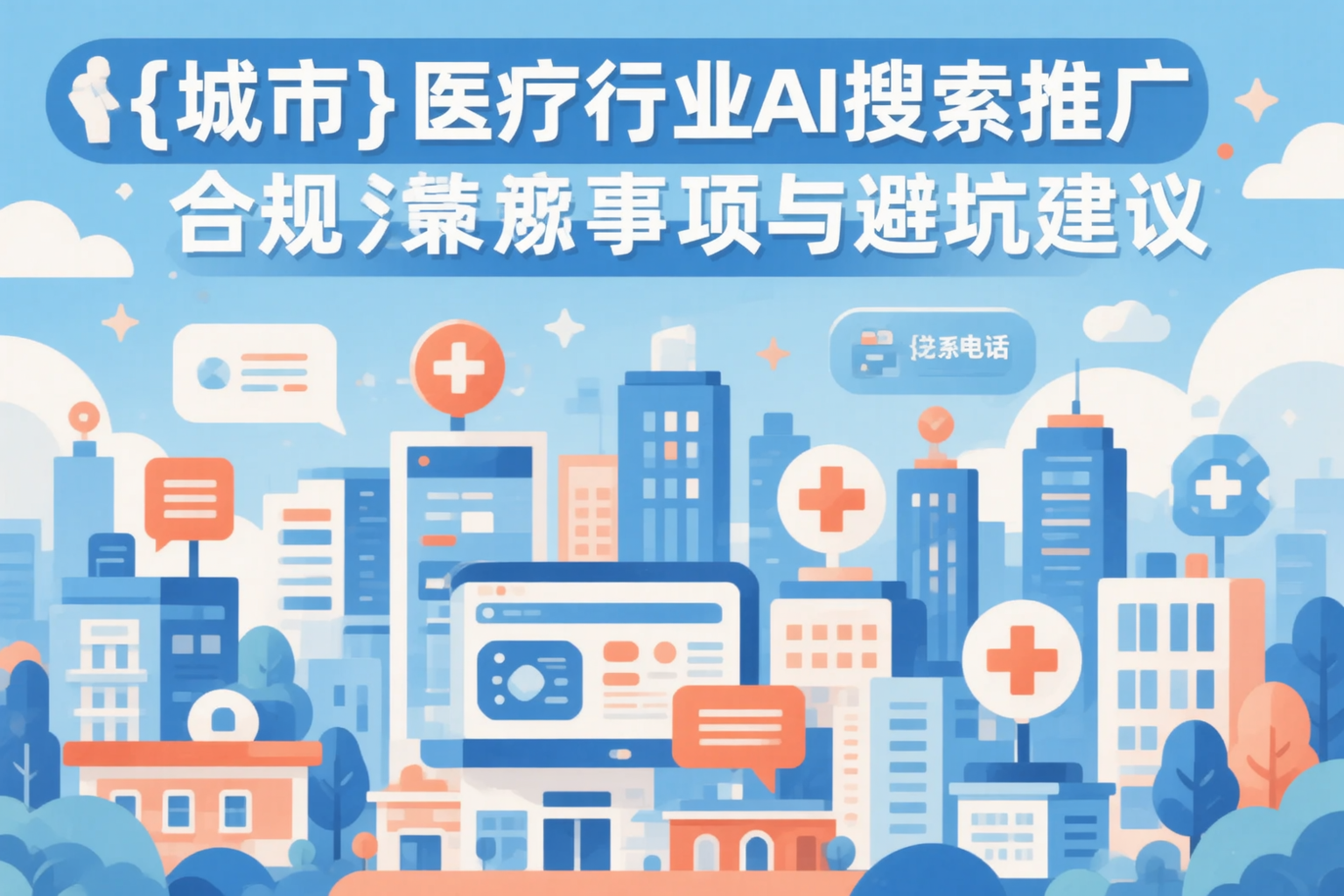 普洱医疗行业AI搜索推广合规注意事项与避坑建议