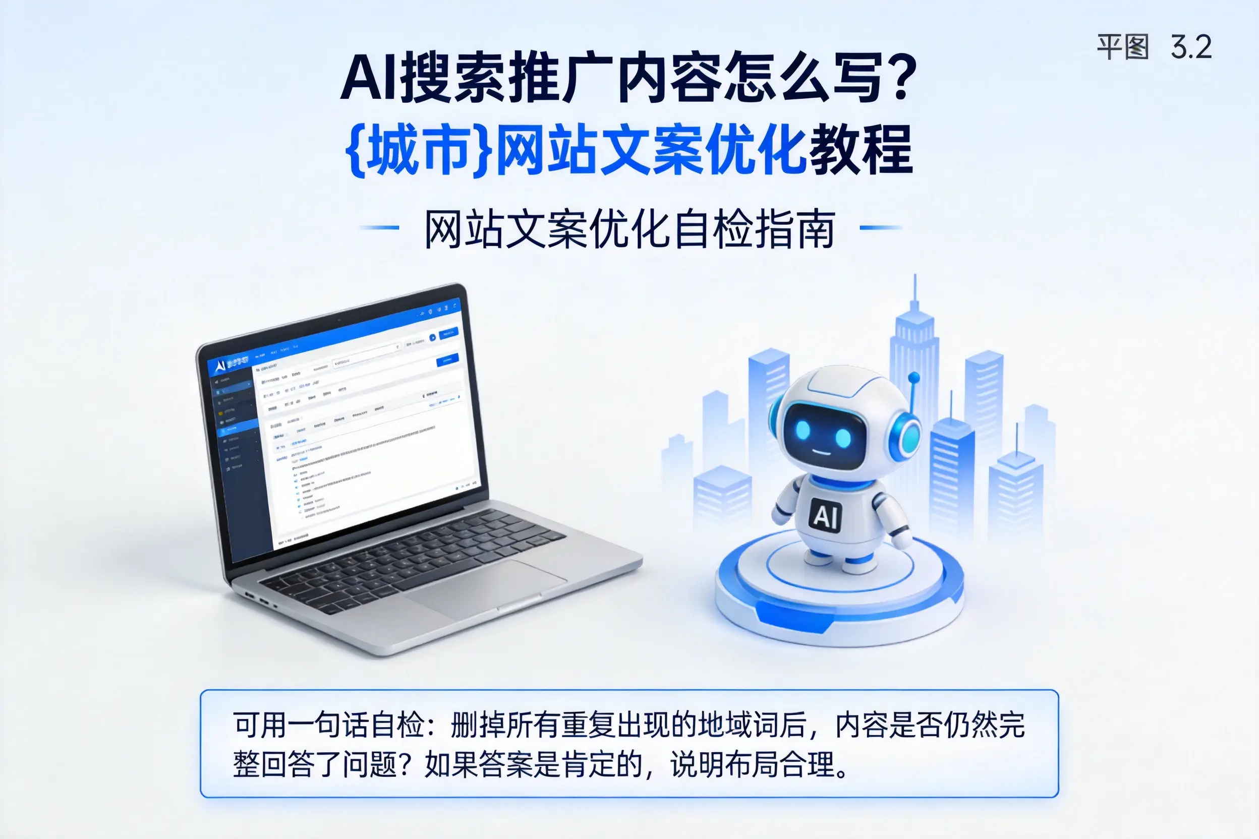 AI搜索推广内容怎么写?普洱网站文案优化教程