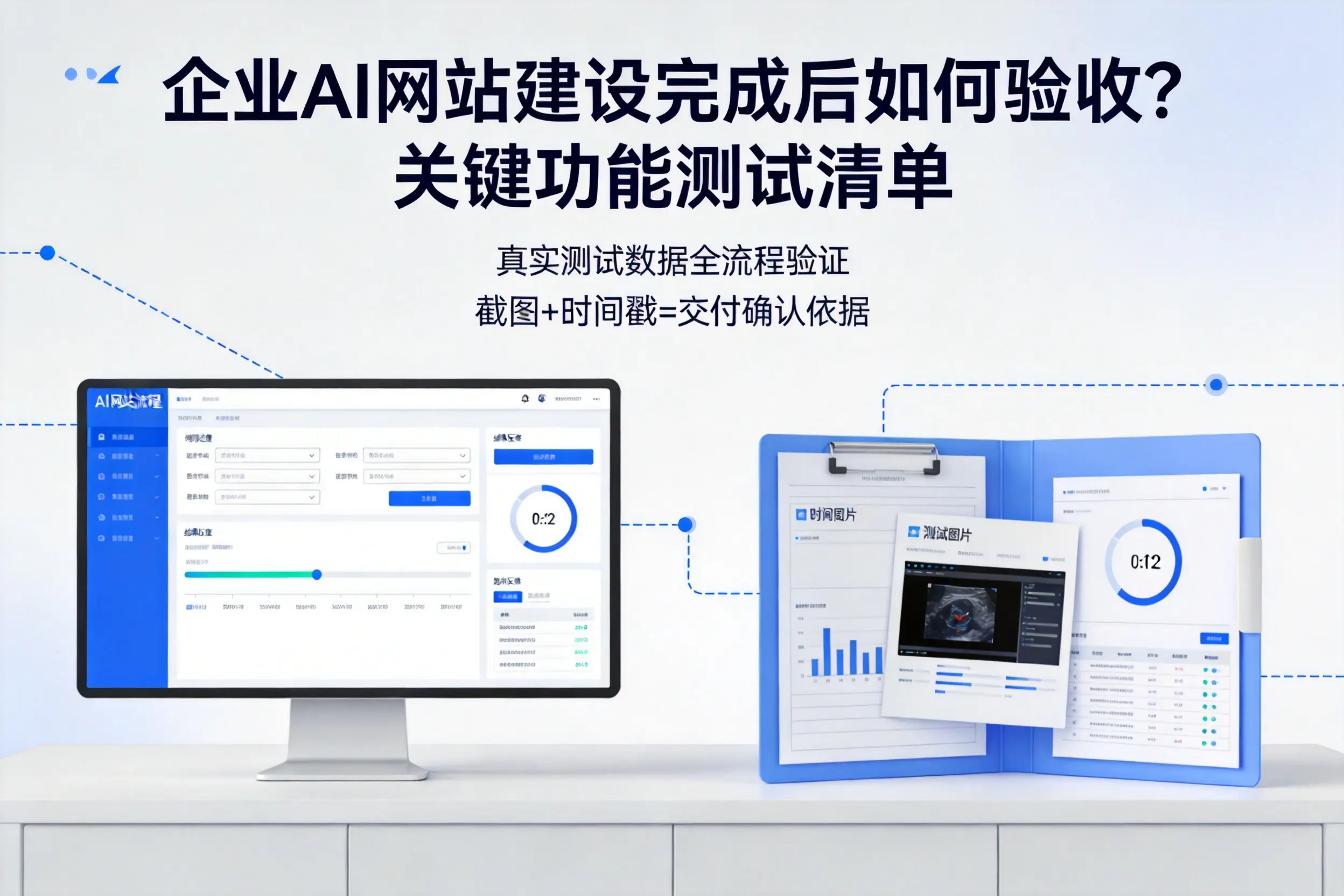 普洱企业AI网站建设完成后如何验收?关键功能测试清单