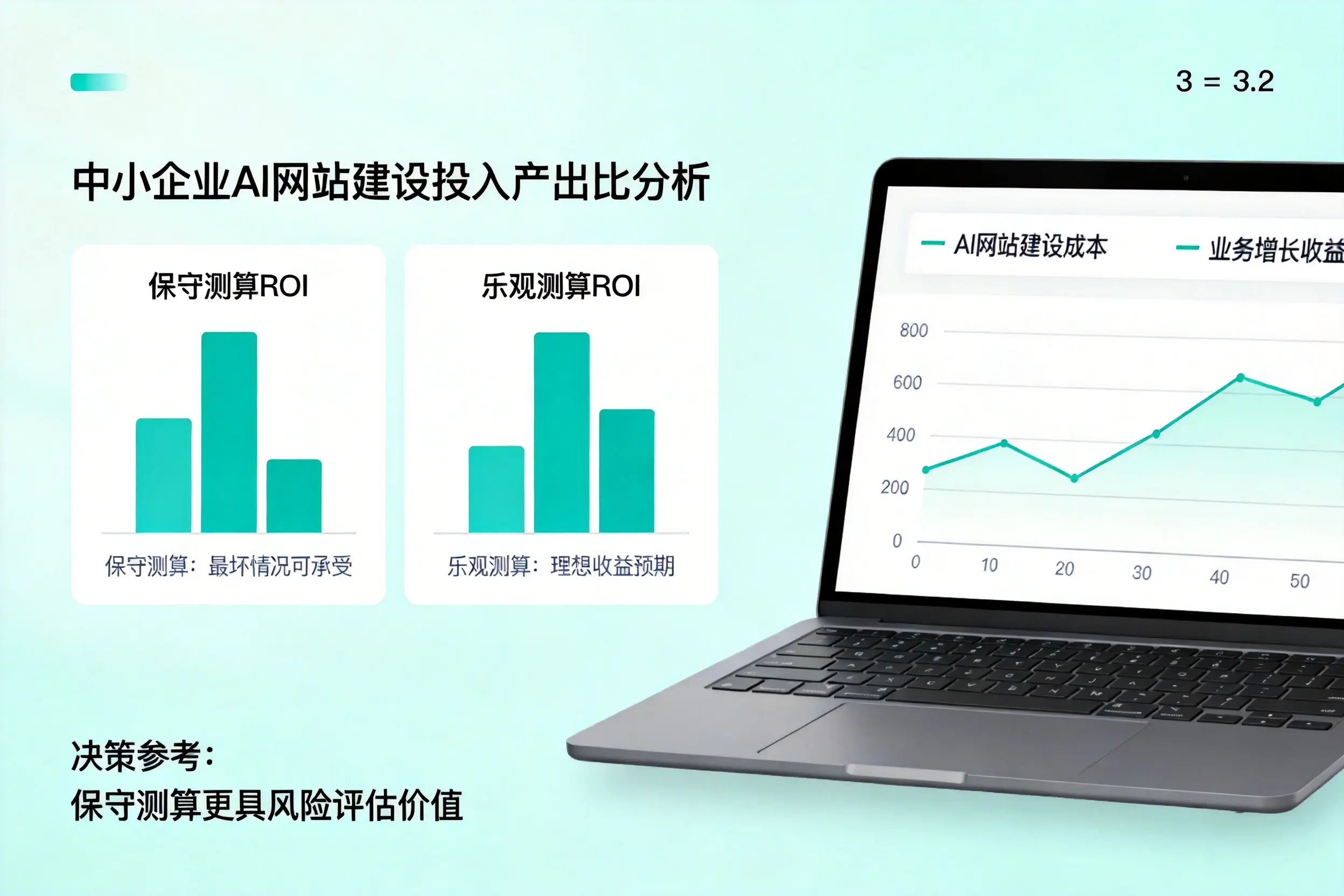 普洱中小企业AI网站建设投入产出比怎么算？先看这份分析